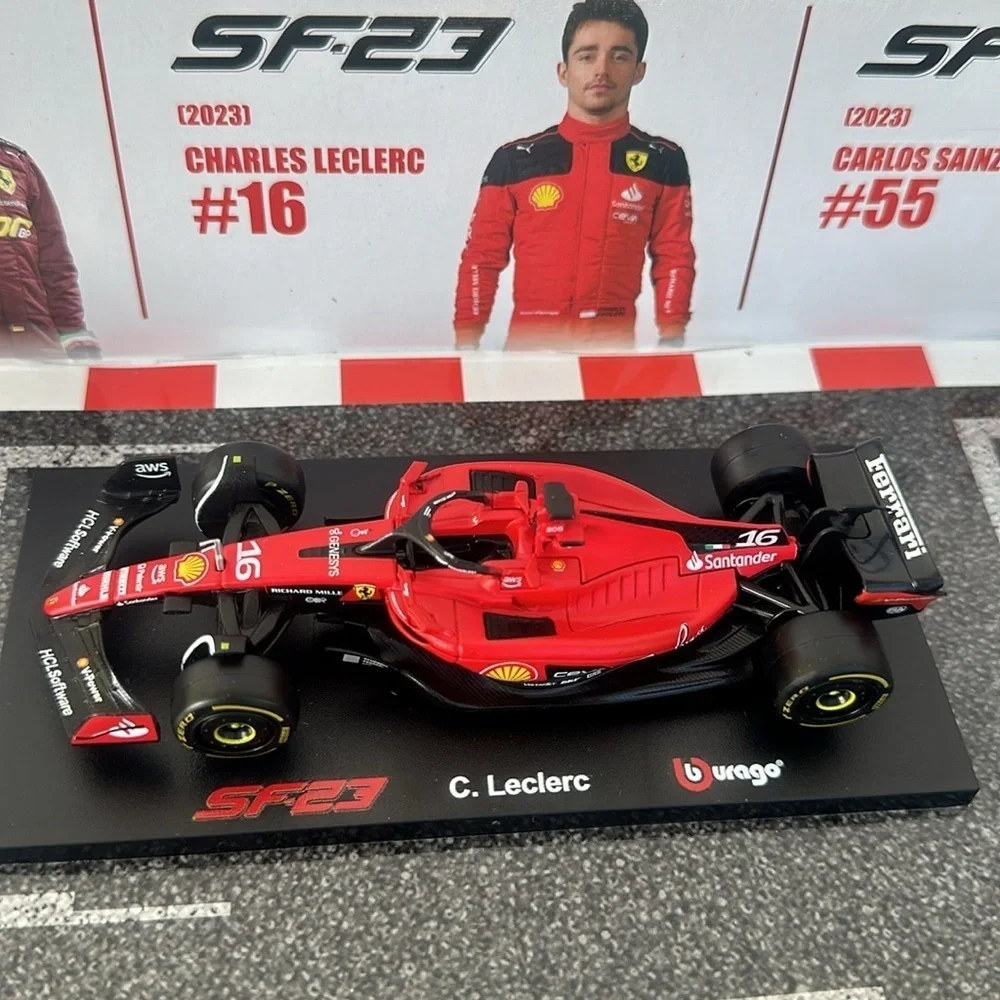New Bburago 1:43 Ferrari Formula Racing Die-cast Model 6-pack